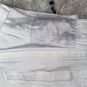 True Religion White Jeans